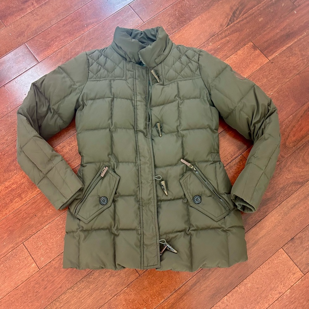 Ralph Lauren Dark Olive Quilted Jacket